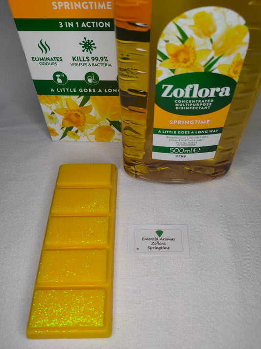 Zoflora Inspired Springtime Large Wax Melt 50g