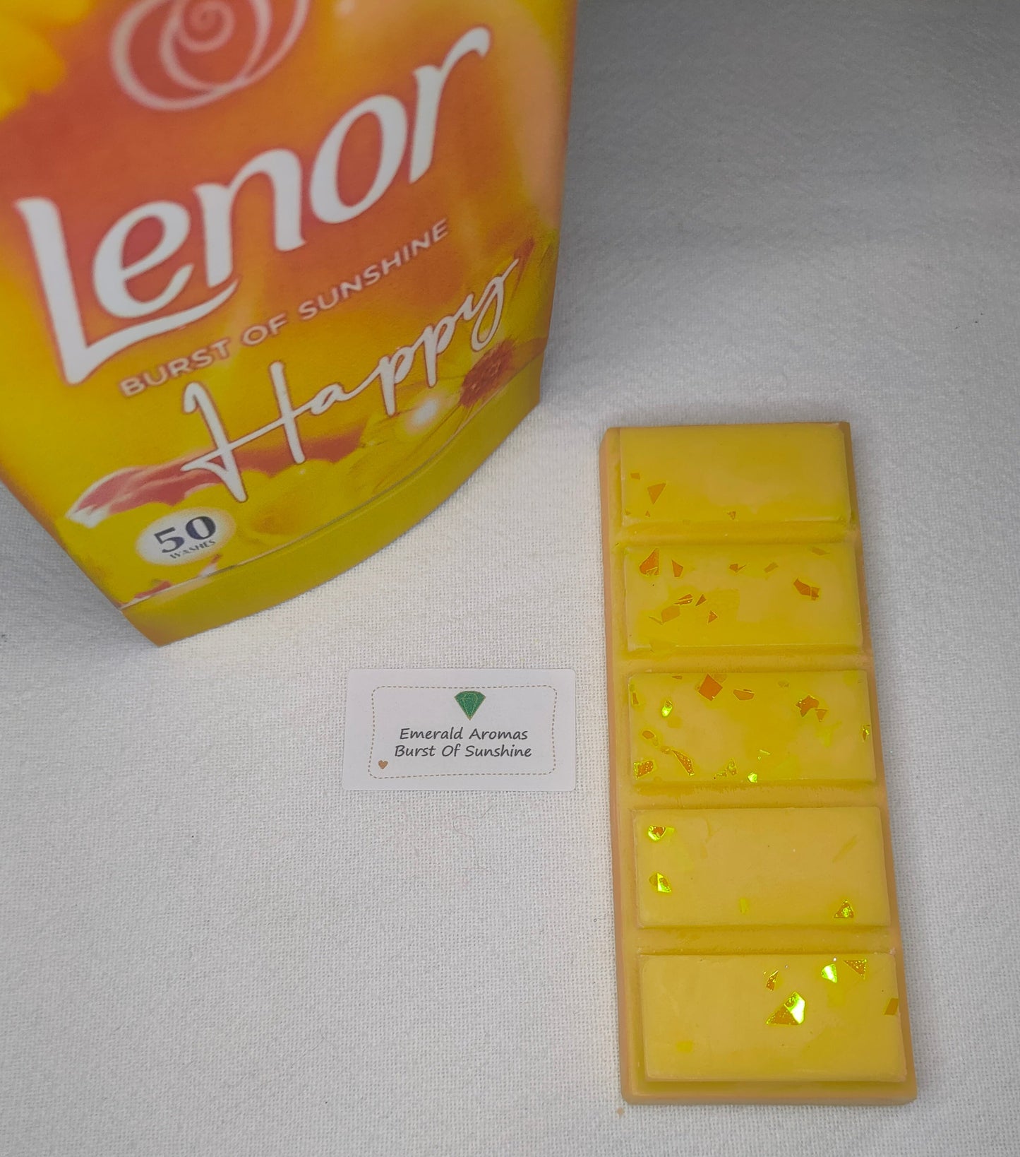 Burst Of Sunshine Lenor Inspired Large Wax Melt 50g