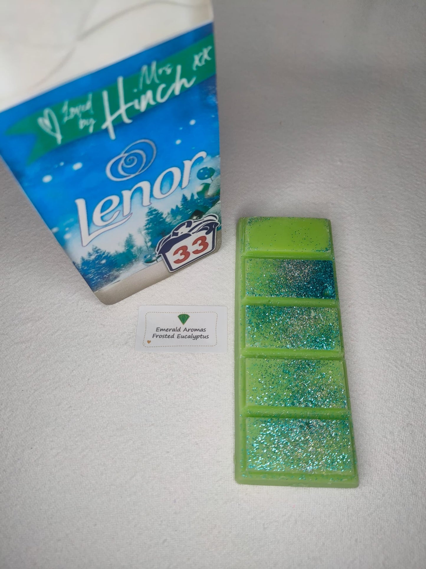 Frosted Eucalyptus Lenor Inspired Large Wax Melt 50g