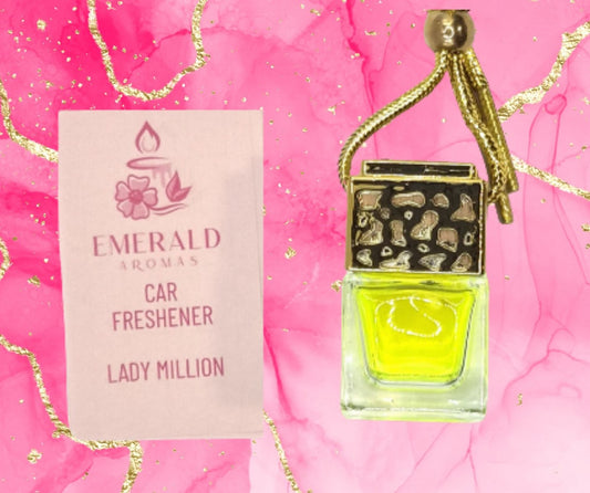 Lady Million Perfume Inspired Car Freshener